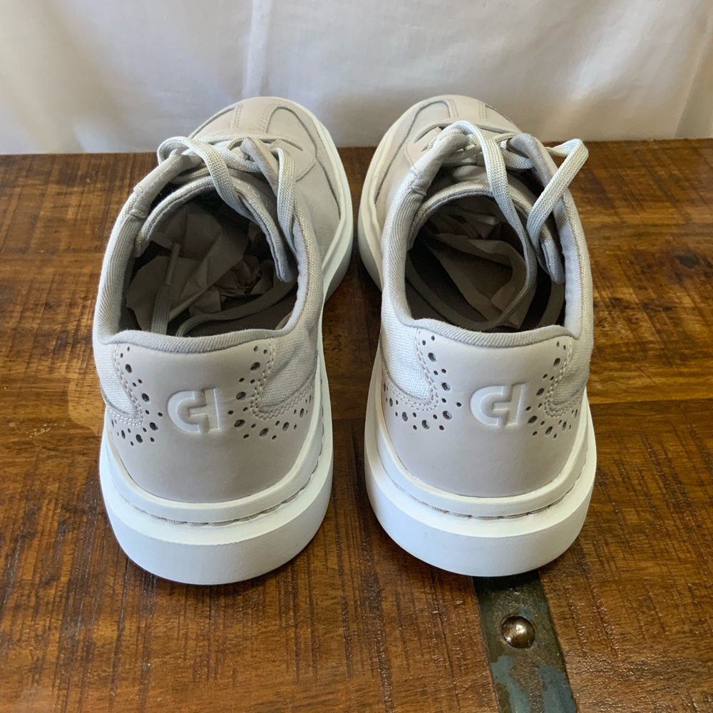 Cole Haan GrandPro Rally T-Toe Sneaker Casual Light Grey Mens Size 8 1/2 C36747 - Picture 3 of 12